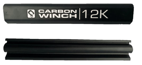 12000LB Winch Tie Bar with Logo | Carbon Offroad