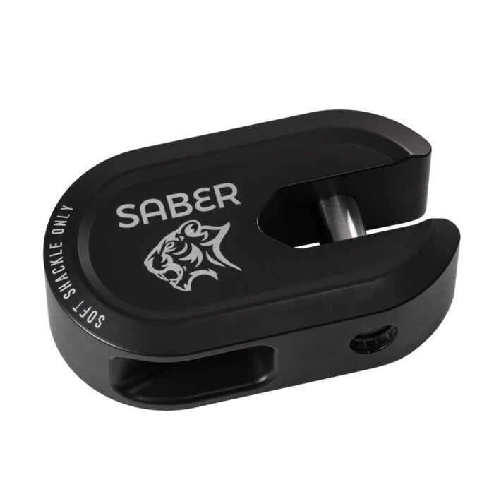 Saber Offroad Alloy Winch Shackle Short – Cerakote Black