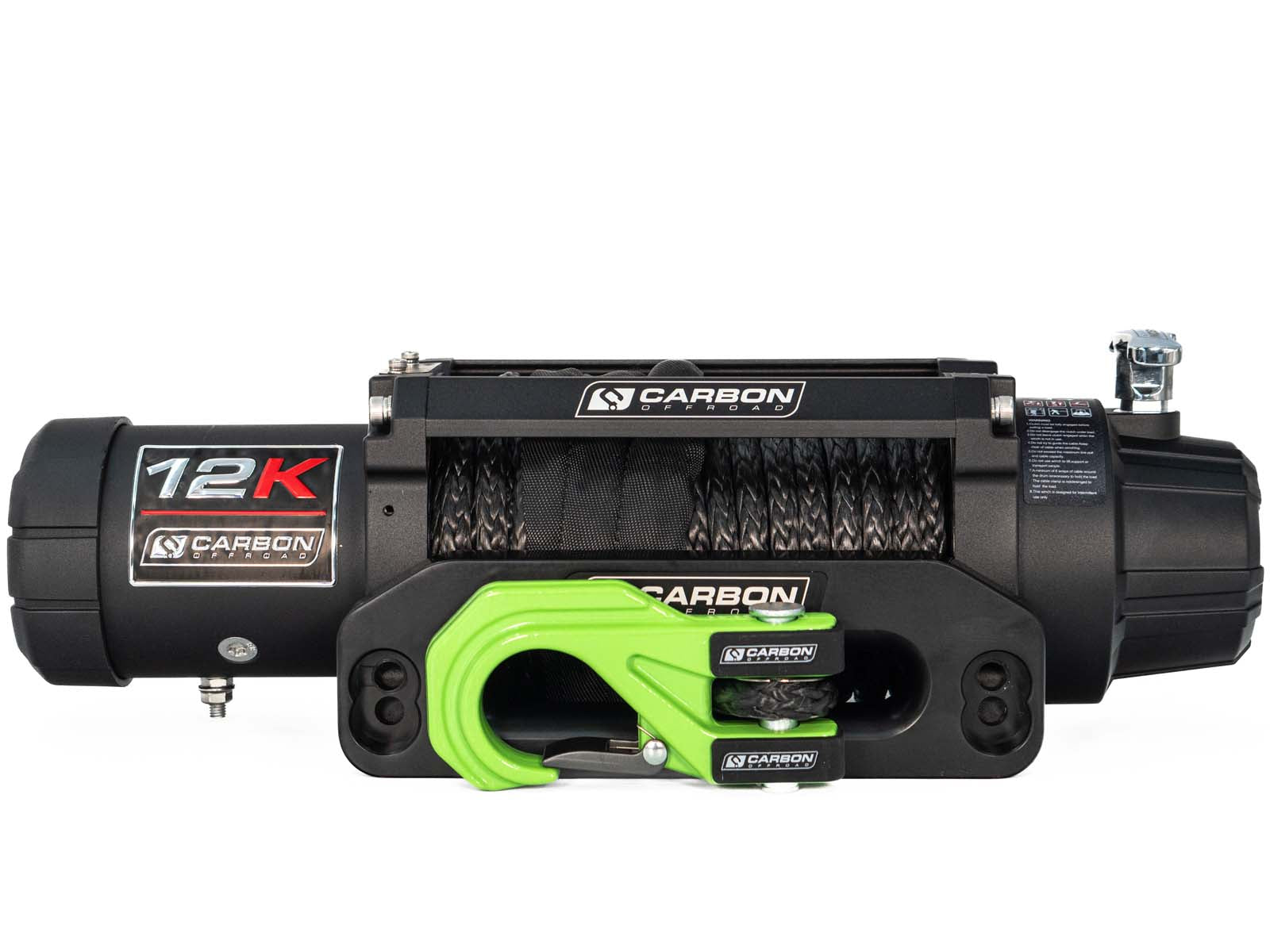 Carbon 12K - 12000lb Winch V3