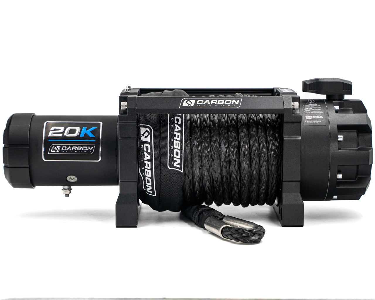 Carbon Scout Pro - 20000lb Extreme Duty Truck Winch | Carbon Offroad