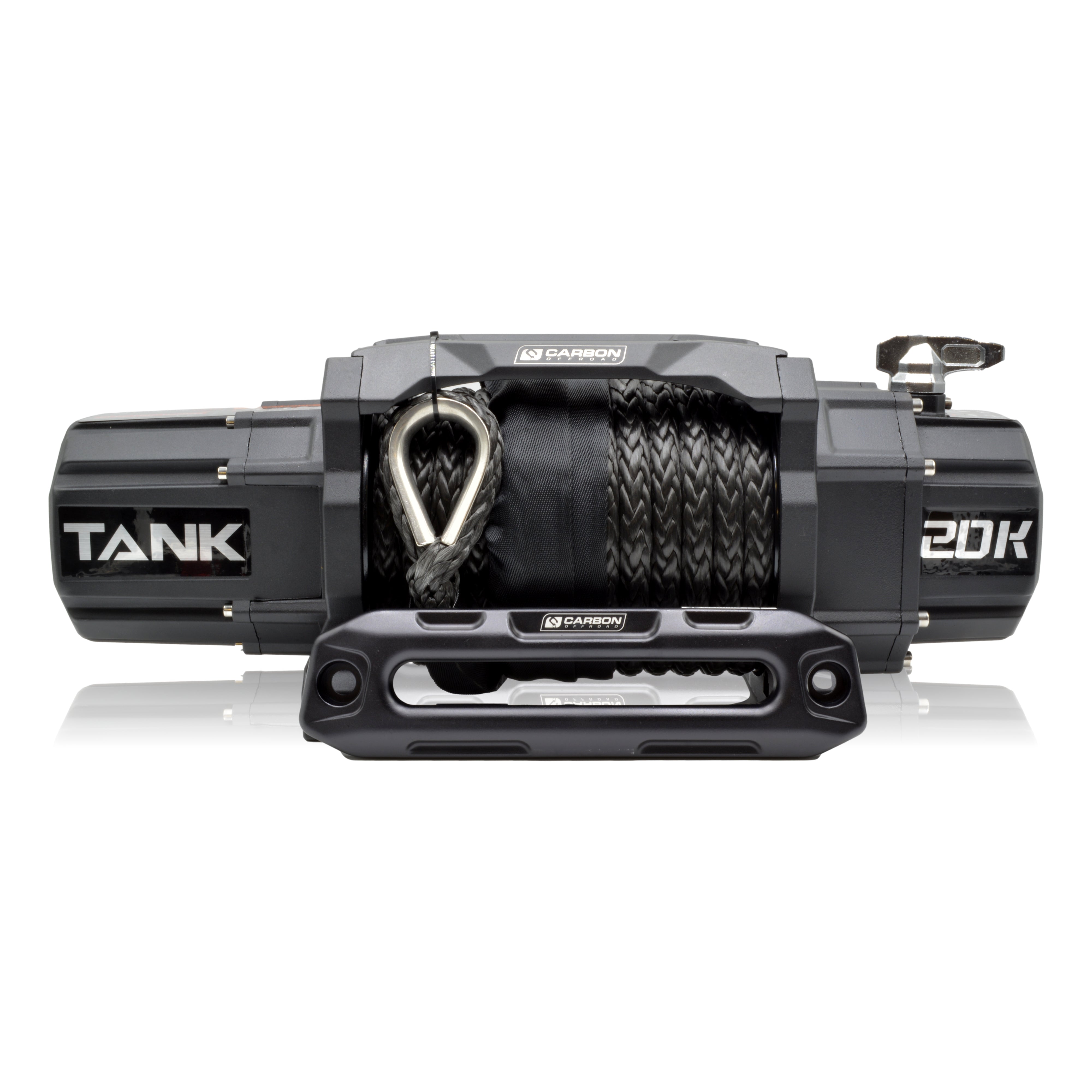 Carbon TANK - 20000lb Winch 24V | Carbon Offroad