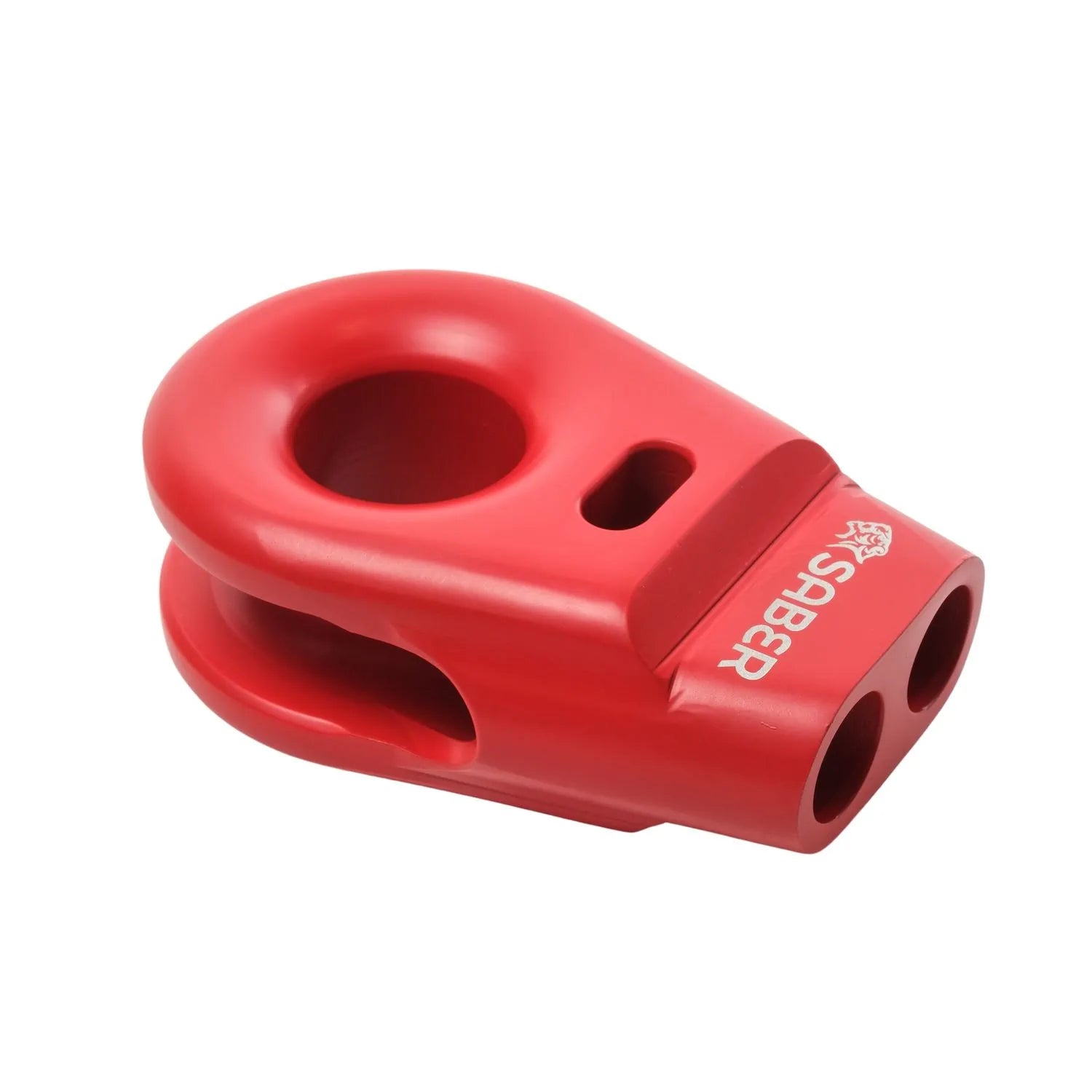 Saber Offroad 6061 Aluminium Spliced Winch Thimble – Cerakote Red