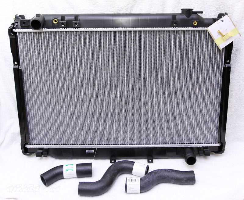 Adrad Alloy / Plastic Radiator for Toyota Landcruiser 80 Series Manual Petrol 92-98 FZJ80