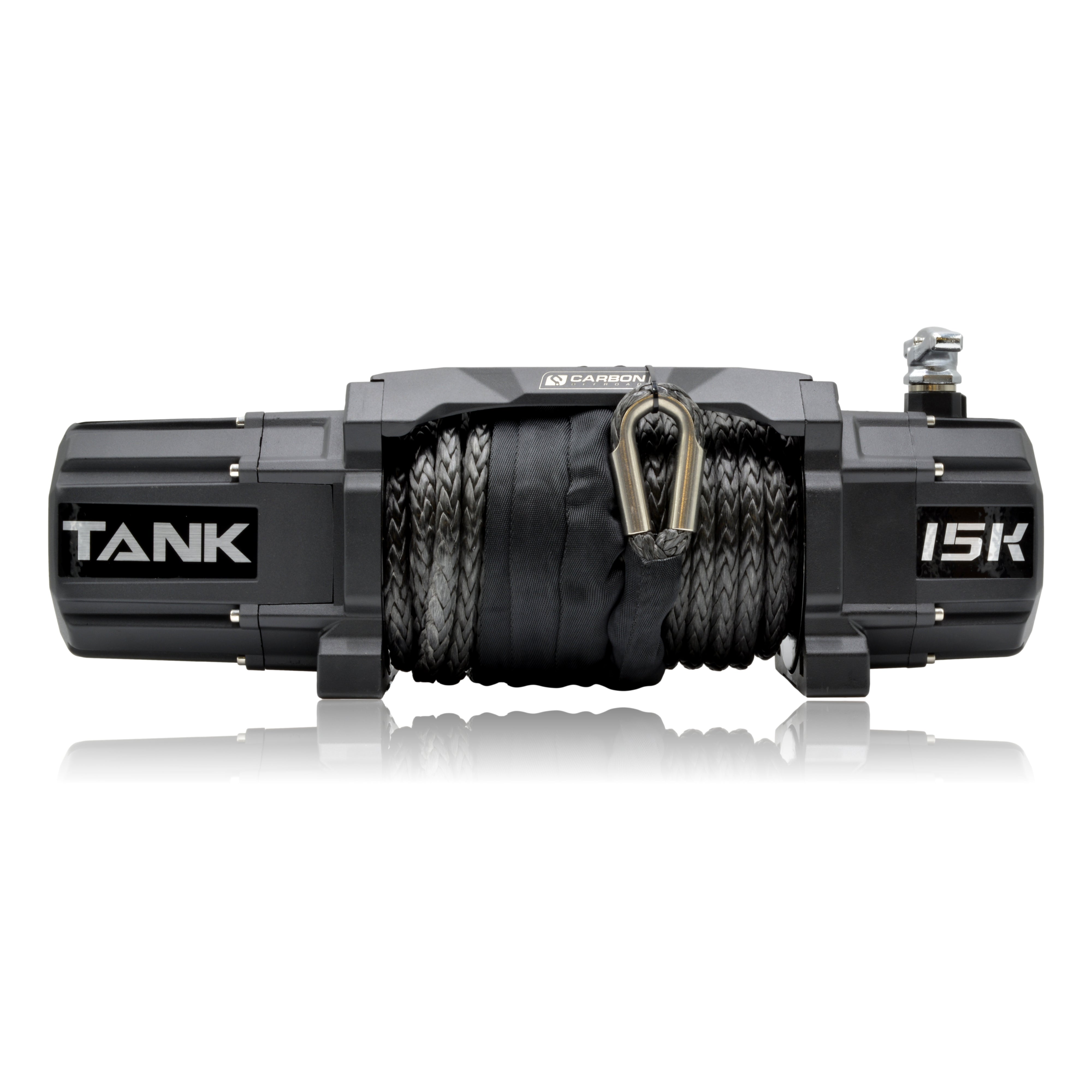 Carbon TANK - 15000lb Winch 12V | Carbon Offroad