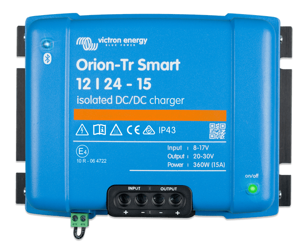 Victron 12V to 24V Orion-Tr Smart 12/24-15A Isolated DC-DC Charger