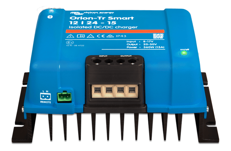 Victron 12V to 24V Orion-Tr Smart 12/24-15A Isolated DC-DC Charger