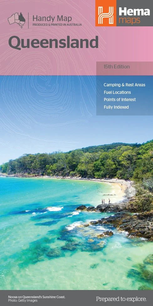 Hema Queensland Handy Map | Hema