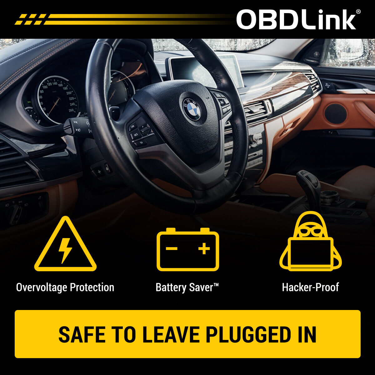 OBDLink CX Designed For Bimmercode Bluetooth 5.1 BLE OBD2 Adapter for BMW/Mini | QIKAZZ 4x4 & Camping