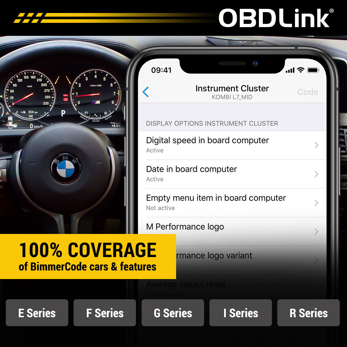 OBDLink CX Designed For Bimmercode Bluetooth 5.1 BLE OBD2 Adapter for BMW/Mini | QIKAZZ 4x4 & Camping