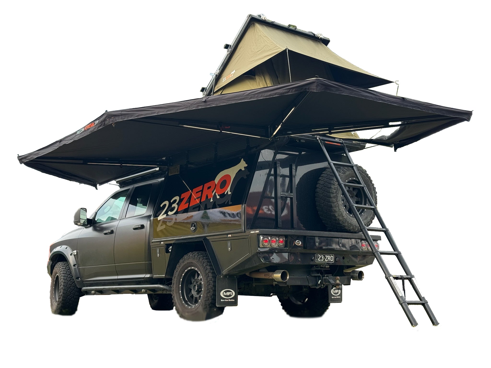 23Zero Falcon X-Treme 270 Awning - 6 Arm - LHS