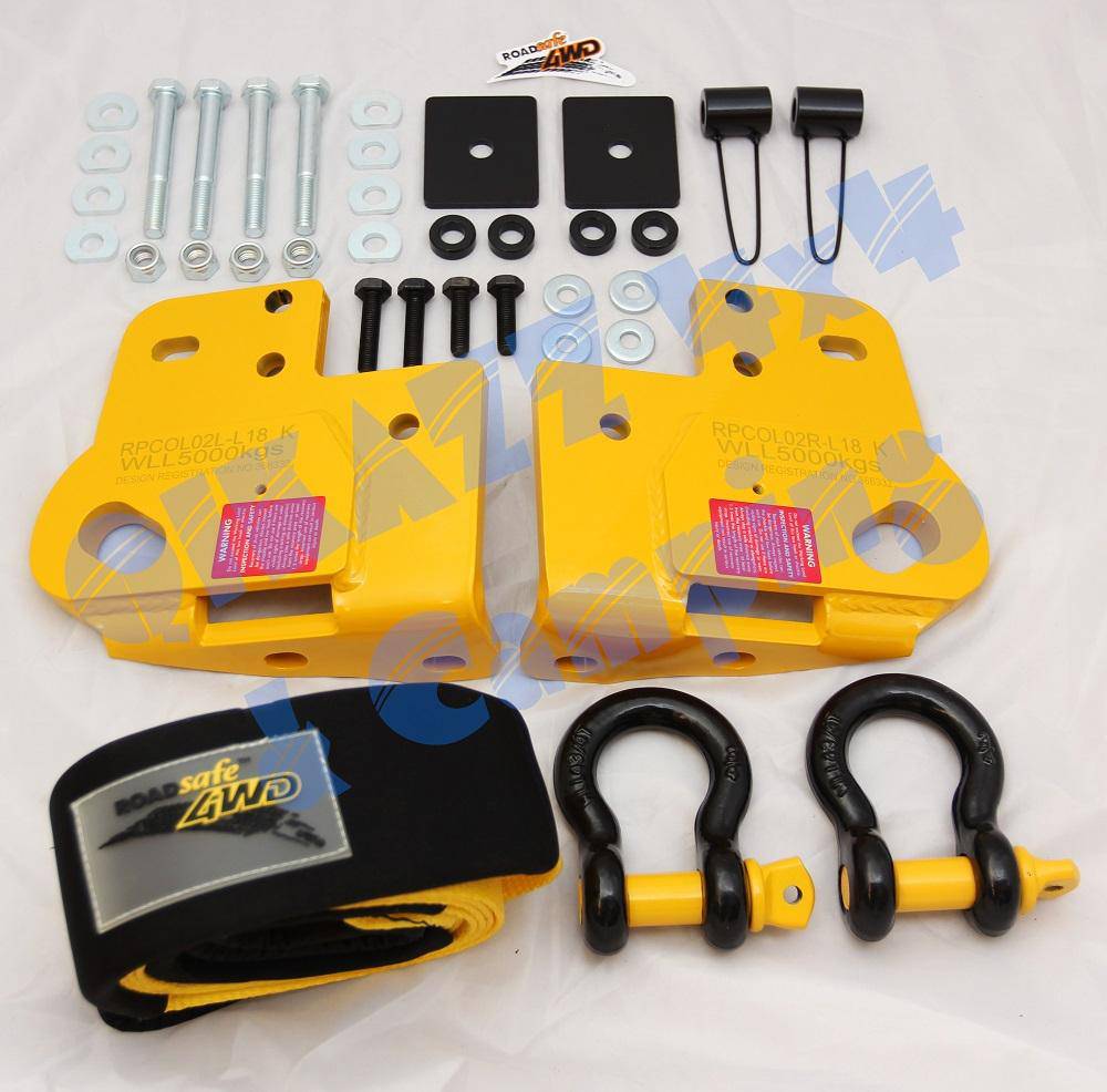 Roadsafe 4wd HD Recovery Tow Point Kit for Colorado RG & Isuzu D-Max | Roadsafe