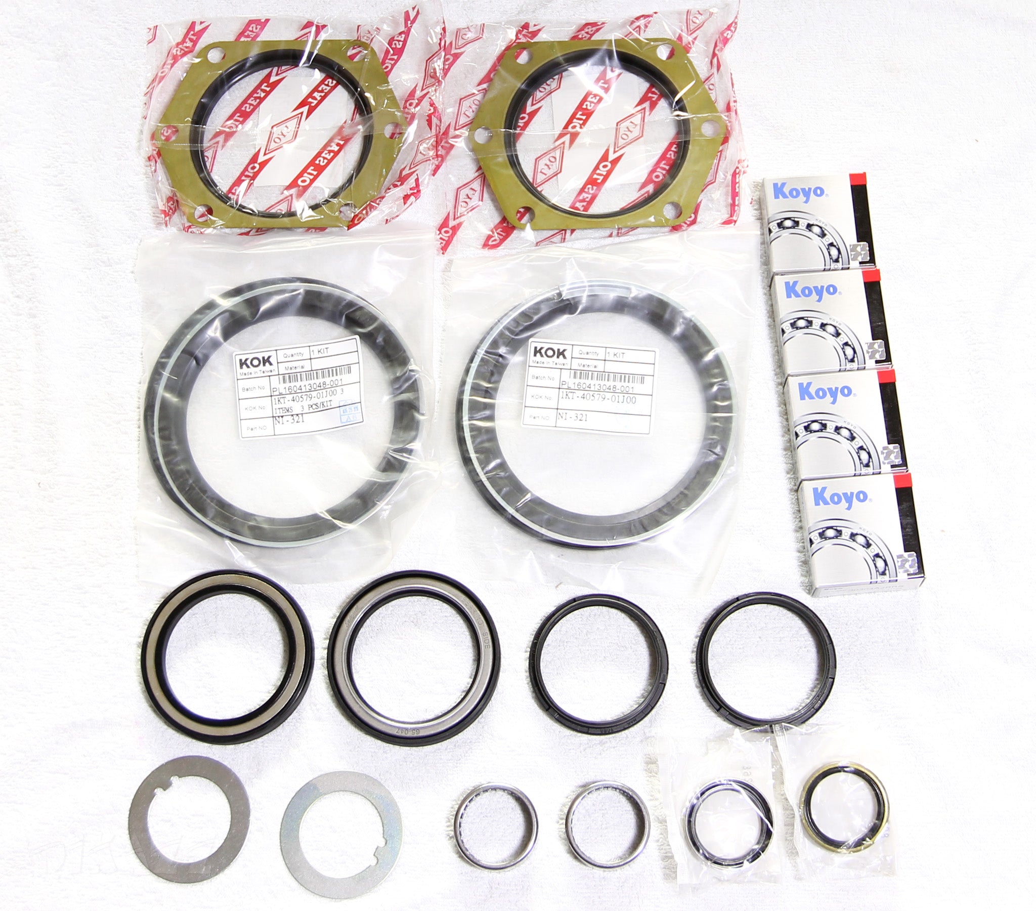 Roadsafe 4wd Swivel Hub Bearing & Seal Kit for Nissan GQ Y60 | Roadsafe